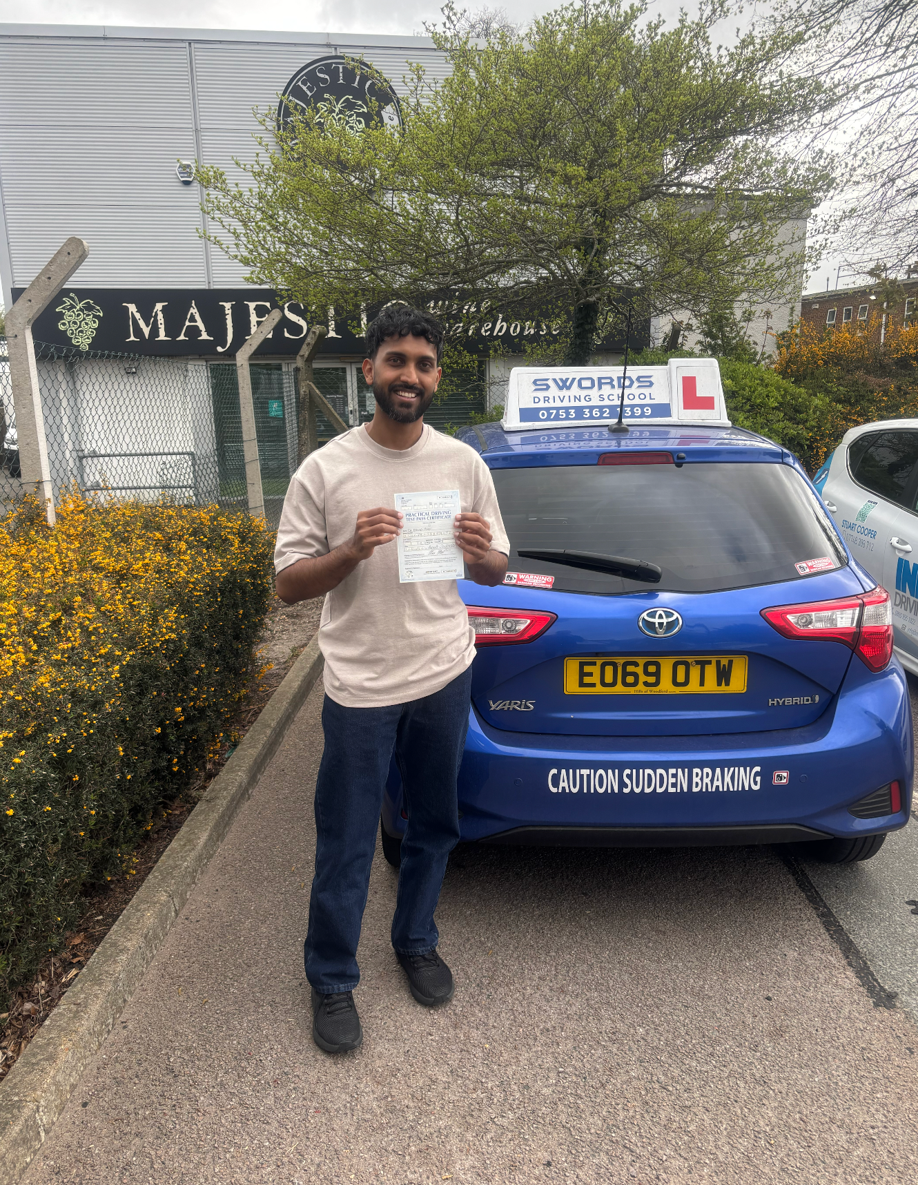 Recent Swords Driving School driving test pass